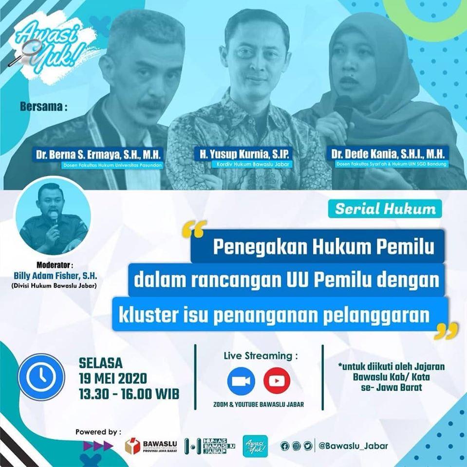 PENEGAKAN HUKUM PEMILU DALAM RANCANGAN UU PEMILU DENGAN KLUSTER ISU PENANGANAN PELANGGARAN