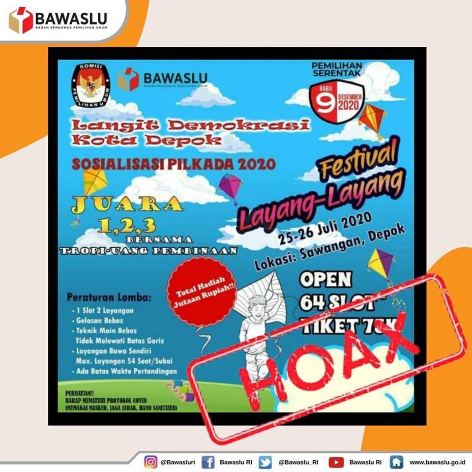 BERITA HOAX FESTIVAL LAYANG-LAYANG