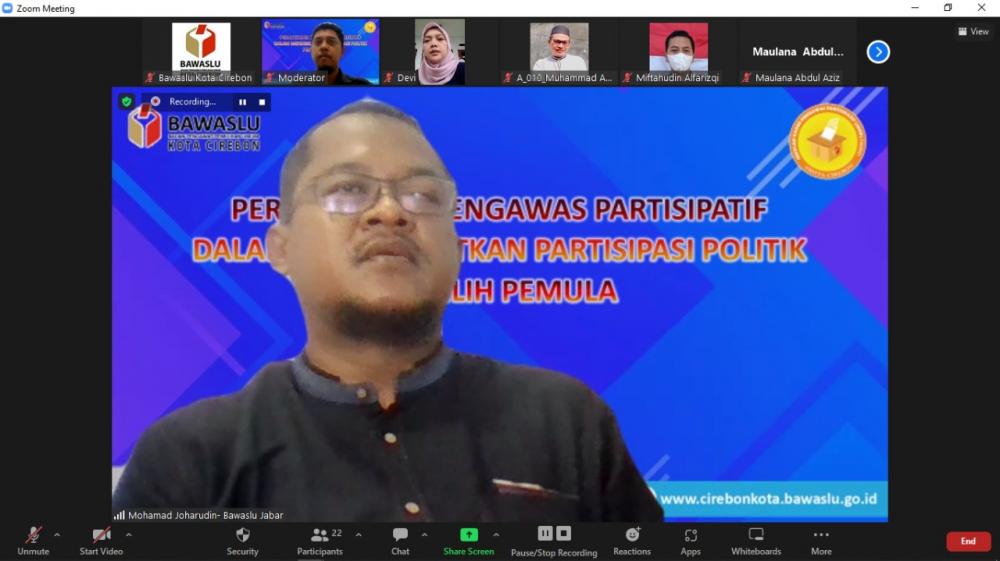 Peran Kader Pengawas Partisipatif dalam Meningkatkan Partisipasi Politik Pemilih Pemula