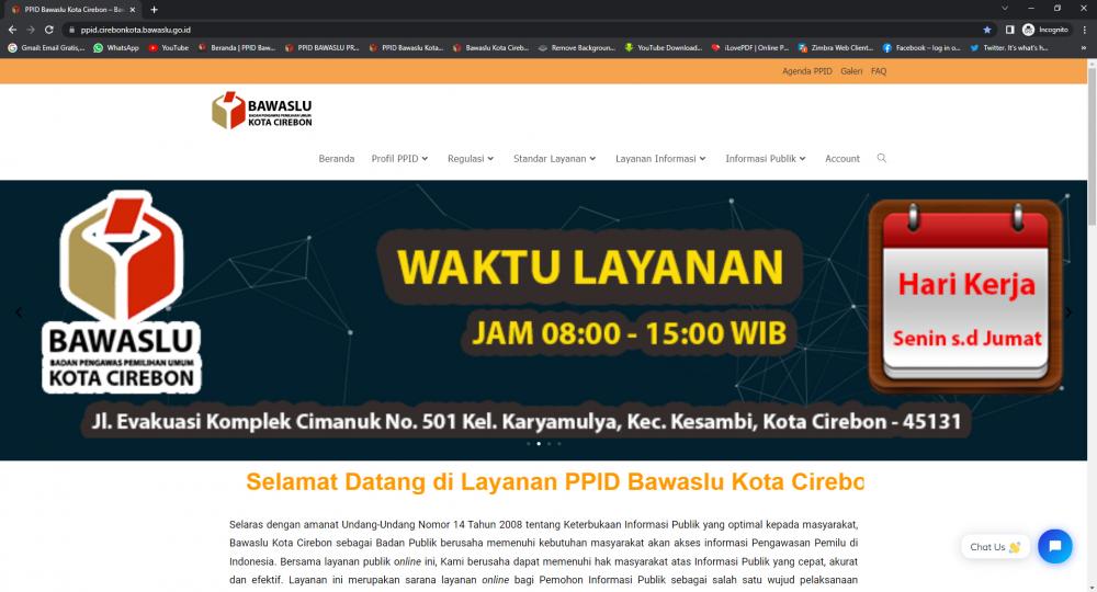 Inovasi Fitur Suara di Website PPID Bawaslu Kota Cirebon
