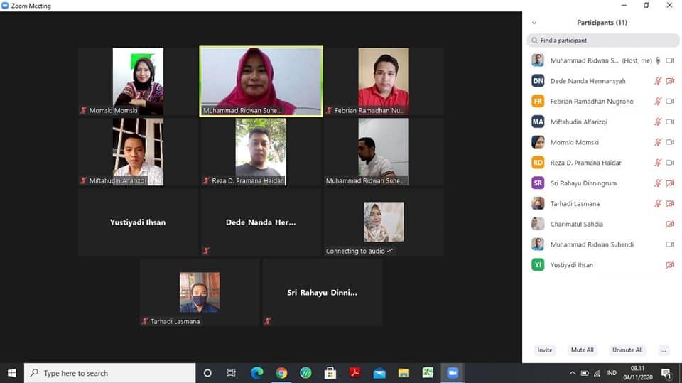 WORK FROM HOME BAWASLU KOTA CIREBON, 4 NOVEMBER 2020