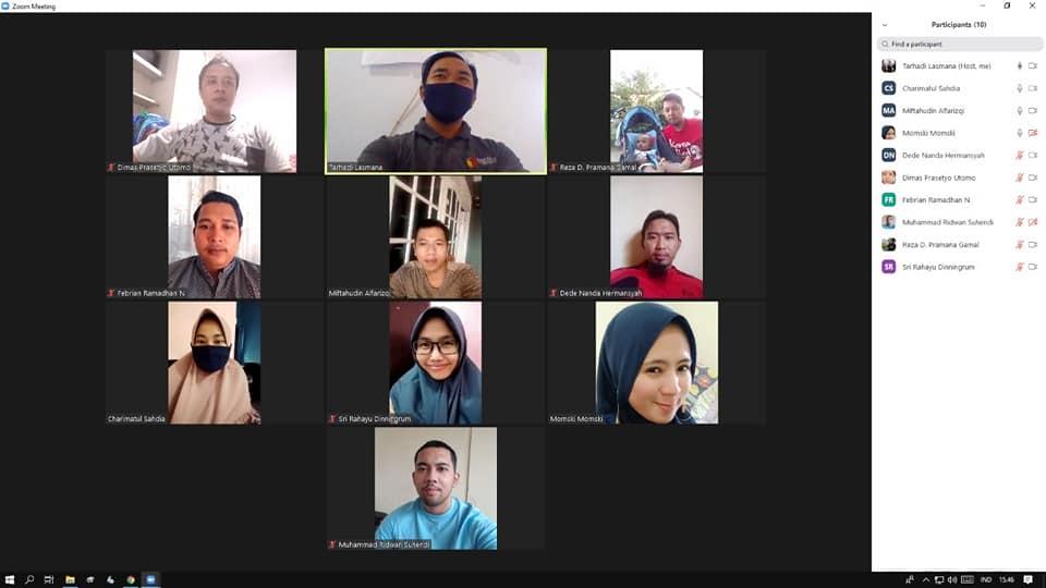WORK FROM HOME BAWASLU KOTA CIREBON 26 JUNI 2020