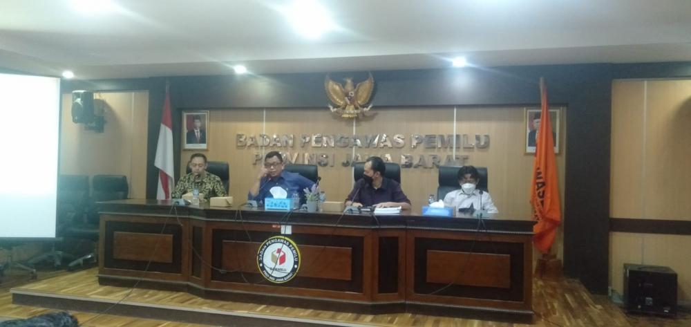Rakor Persiapan Pembentukan Sentra Gakkumdu, Ini Pesan Bawaslu Jabar