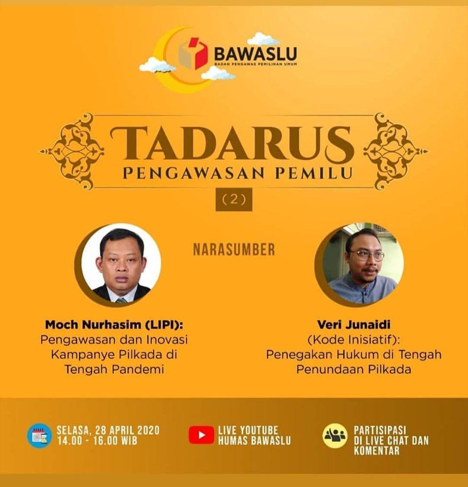 TADARUS PENGAWASAN PEMILU (2)