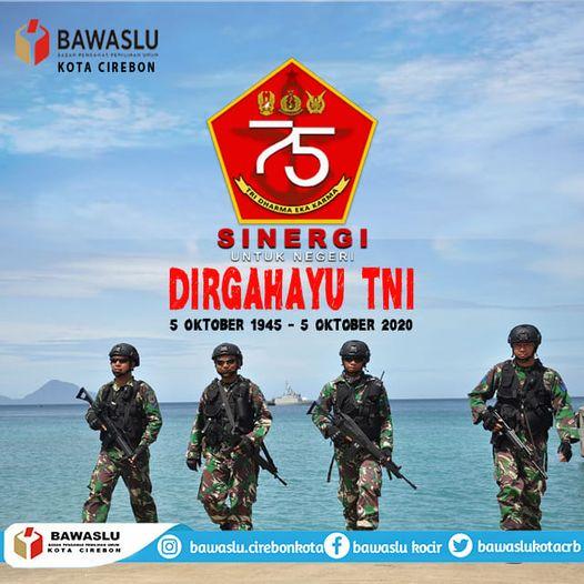 DIRGAHAYU TNI KE 75 TAHUN