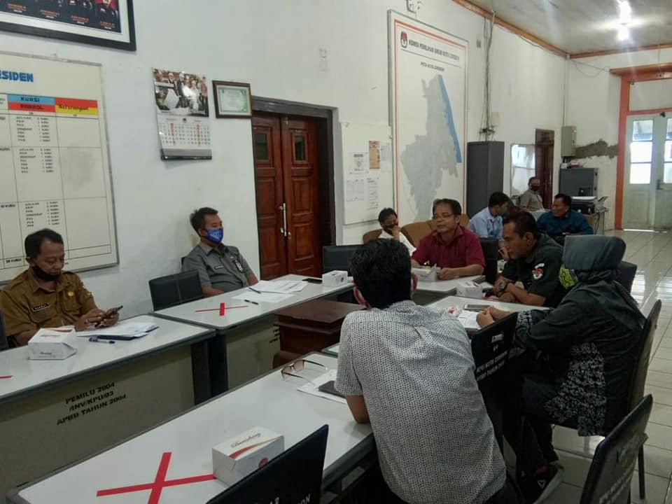 RAPAT KOORDINASI PERSIAPAN PELAKSANAAN RAPAT PLENO REKAPITULASI DAFTAR PEMILIH BERKELANJUTAN TAHUN 2020 PERIODE BULAN SEPTEMBER