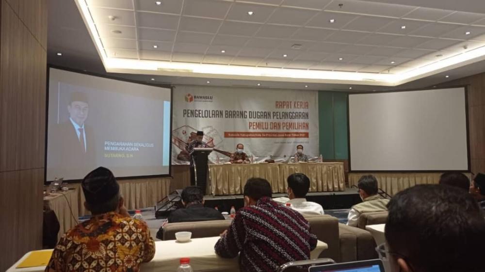 Raker Barang Dugaan Pelanggaran Bawaslu Kabupaten/Kota Se-JabarÃ‚Â 