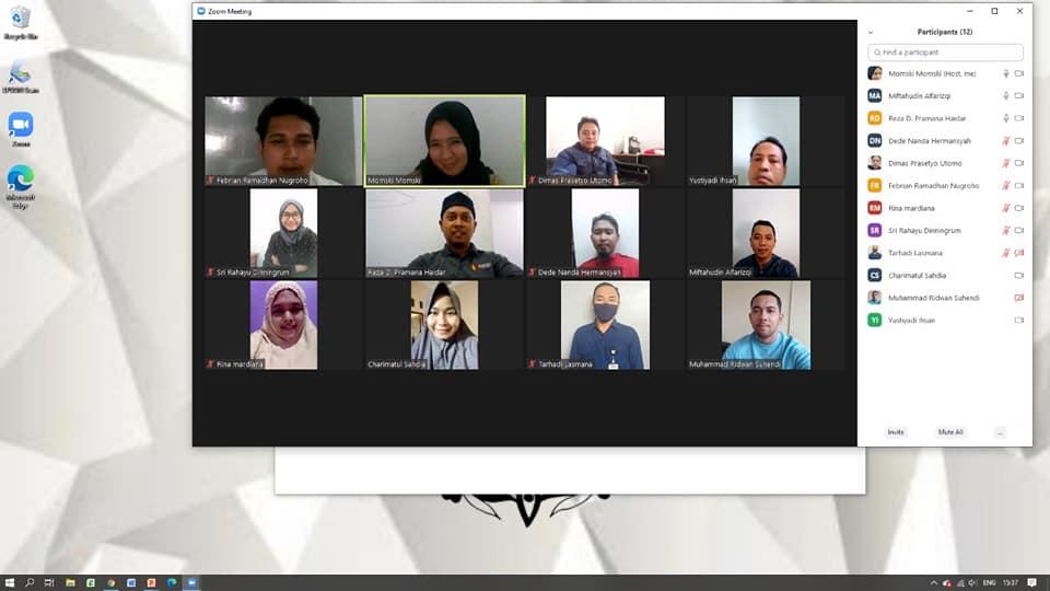 WORK FROM HOME BAWASLU KOTA CIREBON 28 AGUSTUS 2020