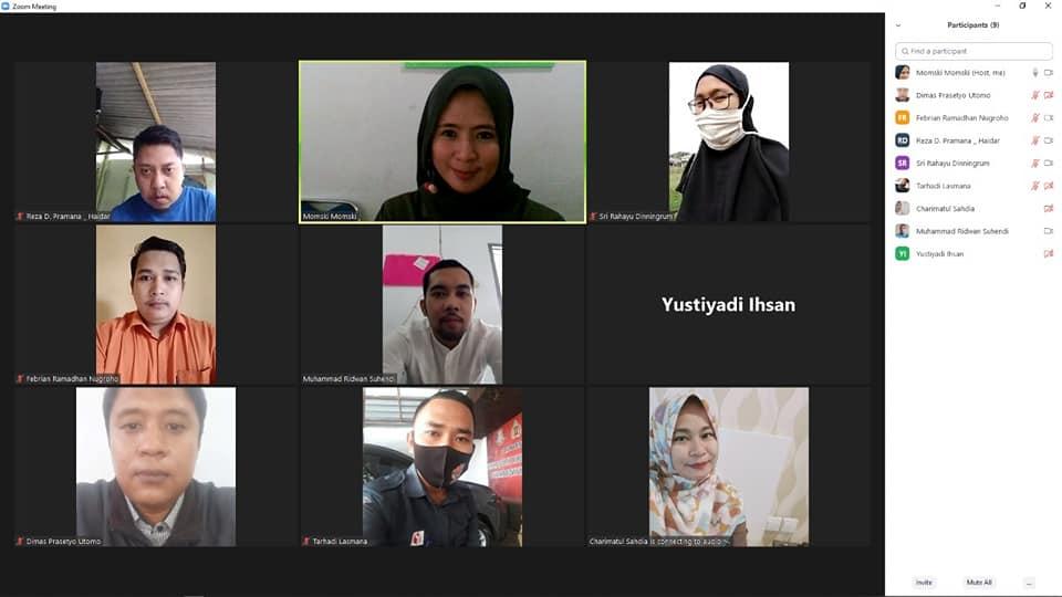 WORK FROM HOME BAWASLU KOTA CIREBON, 6 NOVEMBER 2020