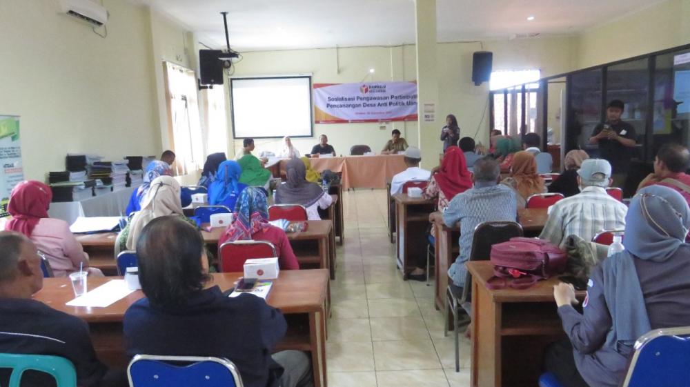 Bawaslu Kota Cirebon Gelar Sosialisasi Desa Anti Politik Uang