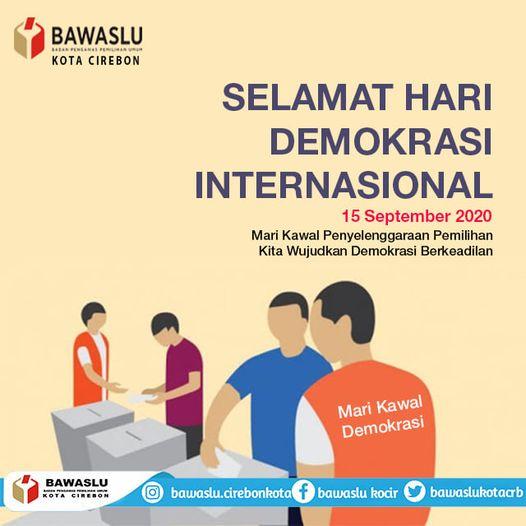 SELAMAT HARI DEMOKRASI INTERNASIONAL