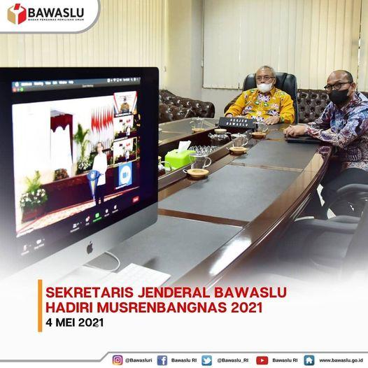MUSYAWARAH PERENCANAAN PEMBANGUNAN NASIONAL (MUSRENBANGNAS) MELALUI DARING