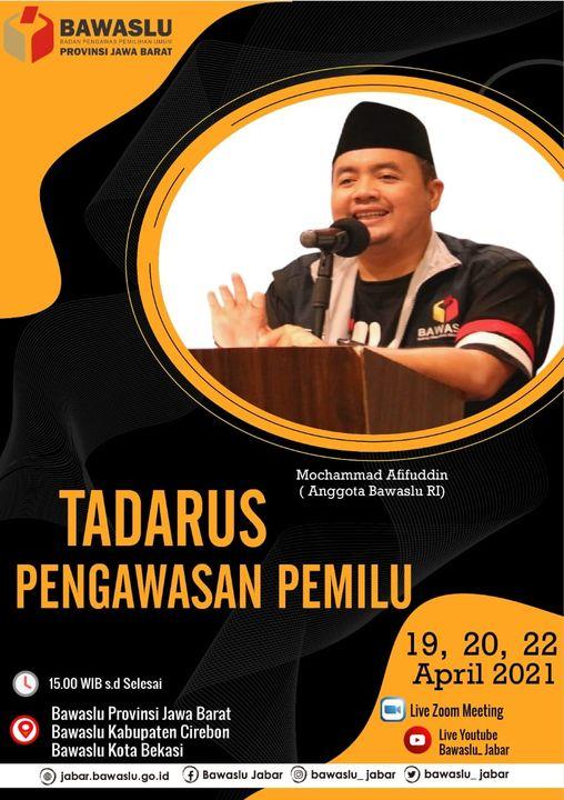 TADARUS PENGAWASAN PEMILU 2021