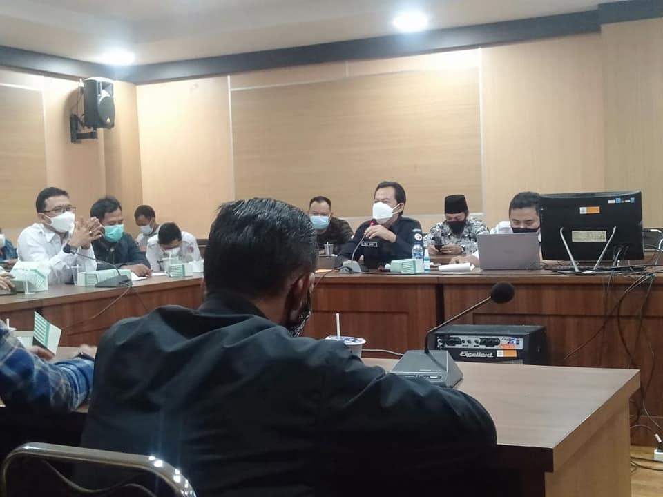 RAPAT KOORDINASI RENCANA PROGRAM KERJA KEHUMASAN BAWASLU KABUPATEN/KOTA TAHUN 2021