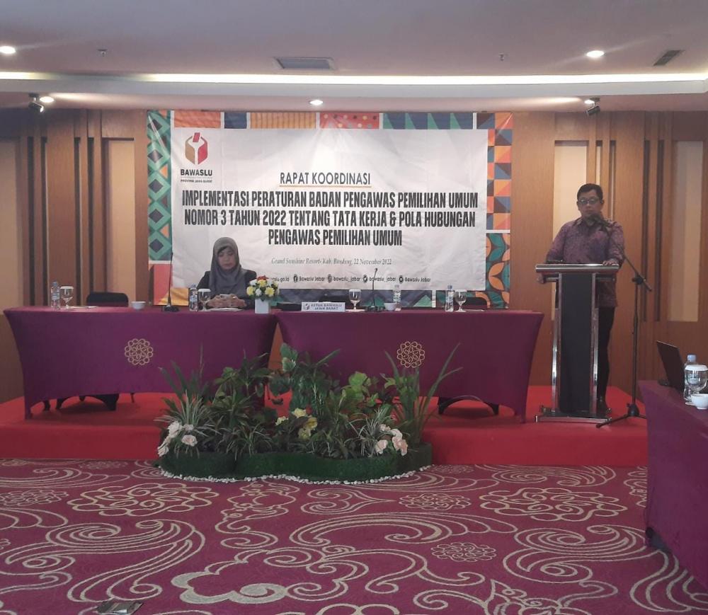 Rakor Implementasi Perbawaslu 3 Tahun 2022