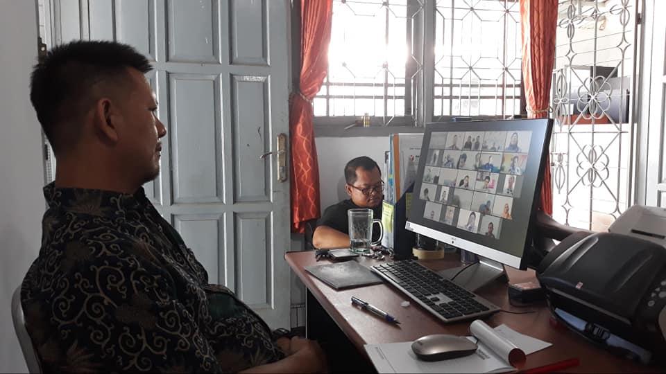 VIDEO CONFERENCE BERSAMA BAWASLU JAWA BARAT DAN 27 BAWASLU KABUPATEN/KOTA