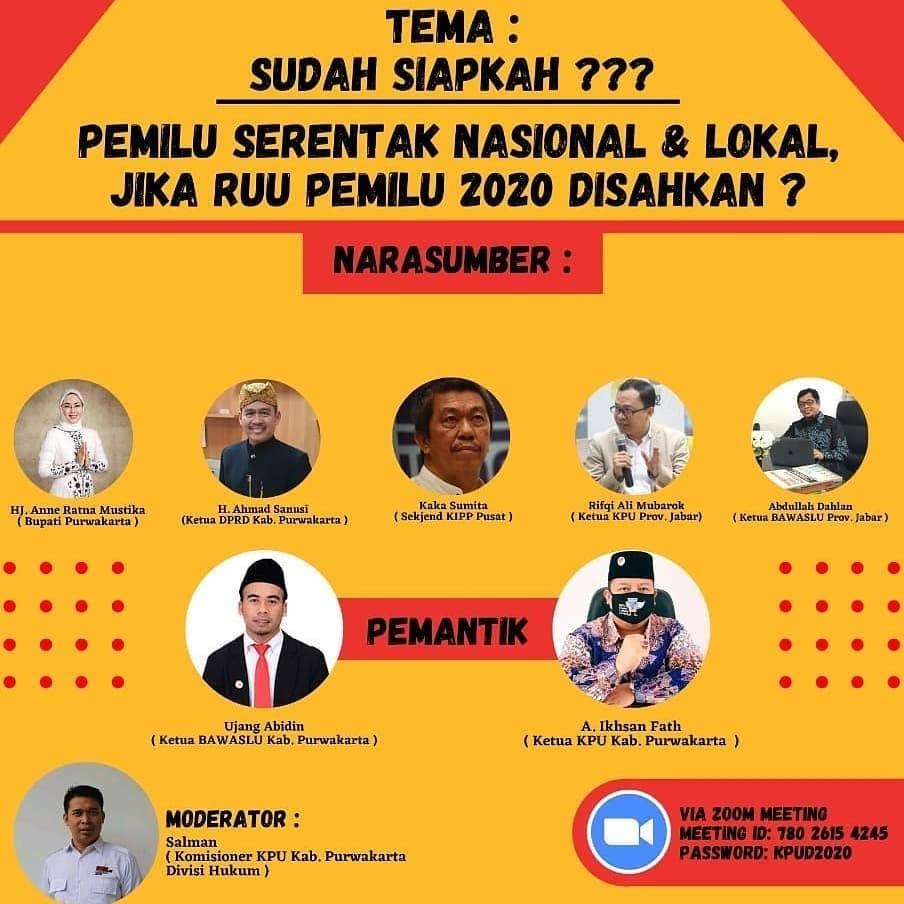 SUDAH SIAPKAH PEMILU SERENTAK NASIONAL DAN LOKAL , JIKA RUU PEMILU 2020 DISAHKAN?