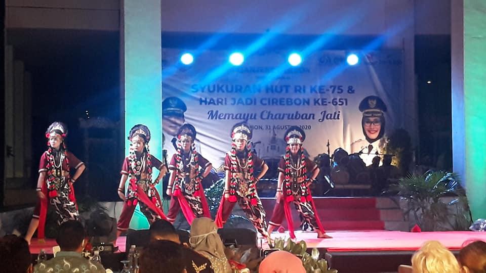 BAWASLU KOTA CIREBON MENGHADIRI ACARA SYUKURAN PERINGATAN HUT KE-75 KEMERDEKAAN RI DAN HARI JADI CIREBON KE-651