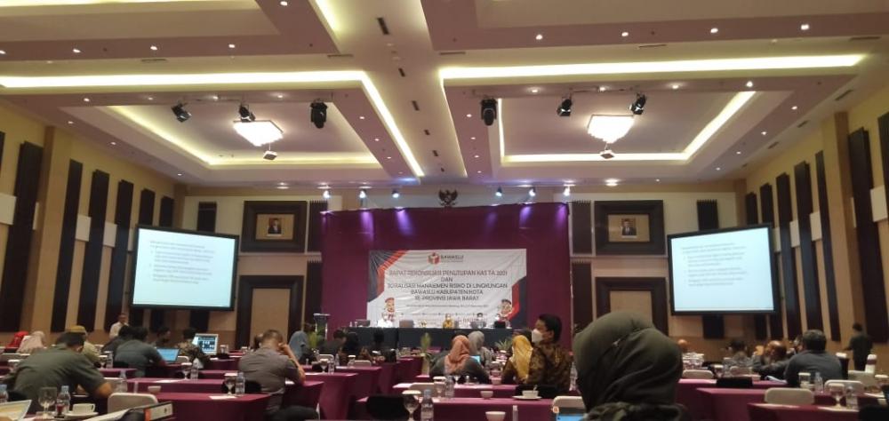 Bawaslu Jabar Gelar Rekonsiliasi Penutupan Kas Tahun Anggaran 2021