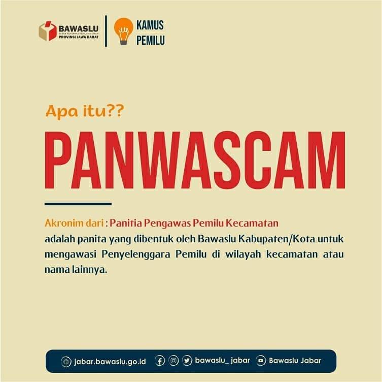 APA ITU PANWASCAM?
