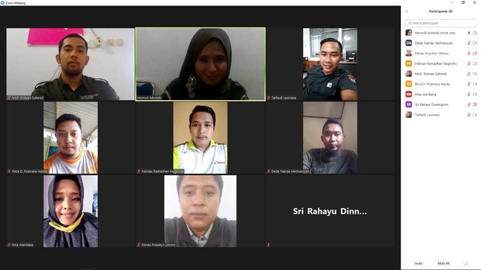 WORK FROM HOME BAWASLU KOTA CIREBON, 2 NOVEMBER 2020