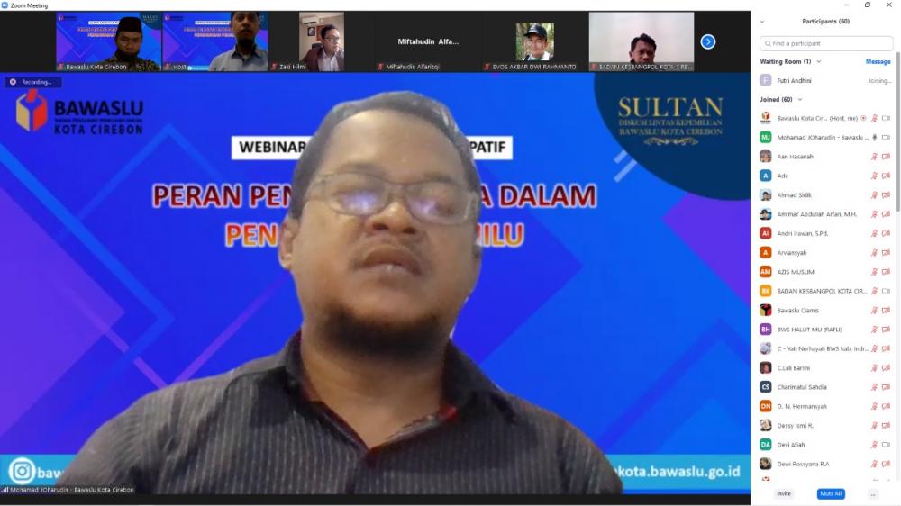 Pemuda Berperan Penting Dalam Kualitas Kepemiluan
