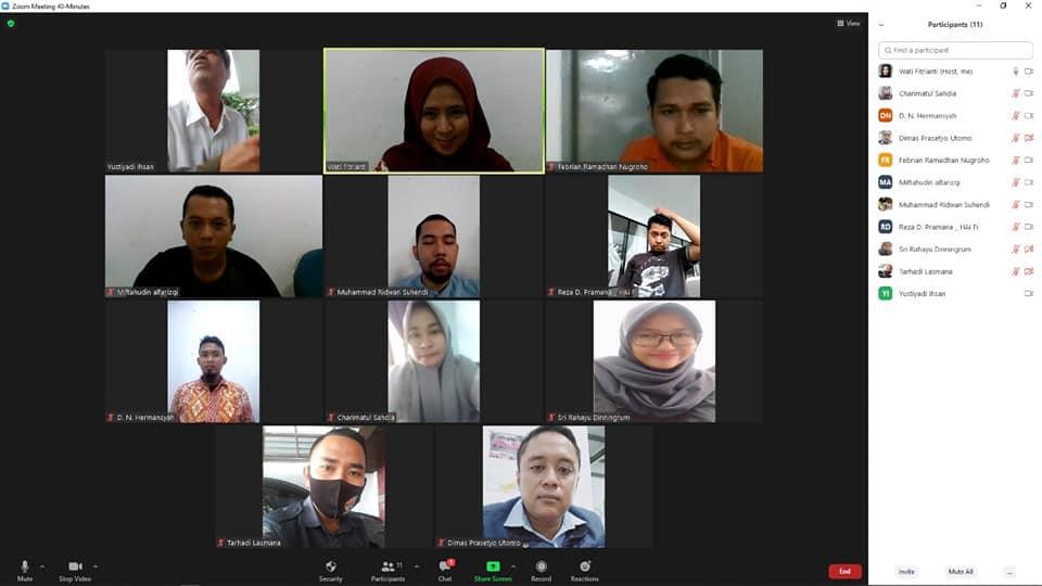 WORK FROM HOME BAWASLU KOTA CIREBON, 14 JANUARI 2021