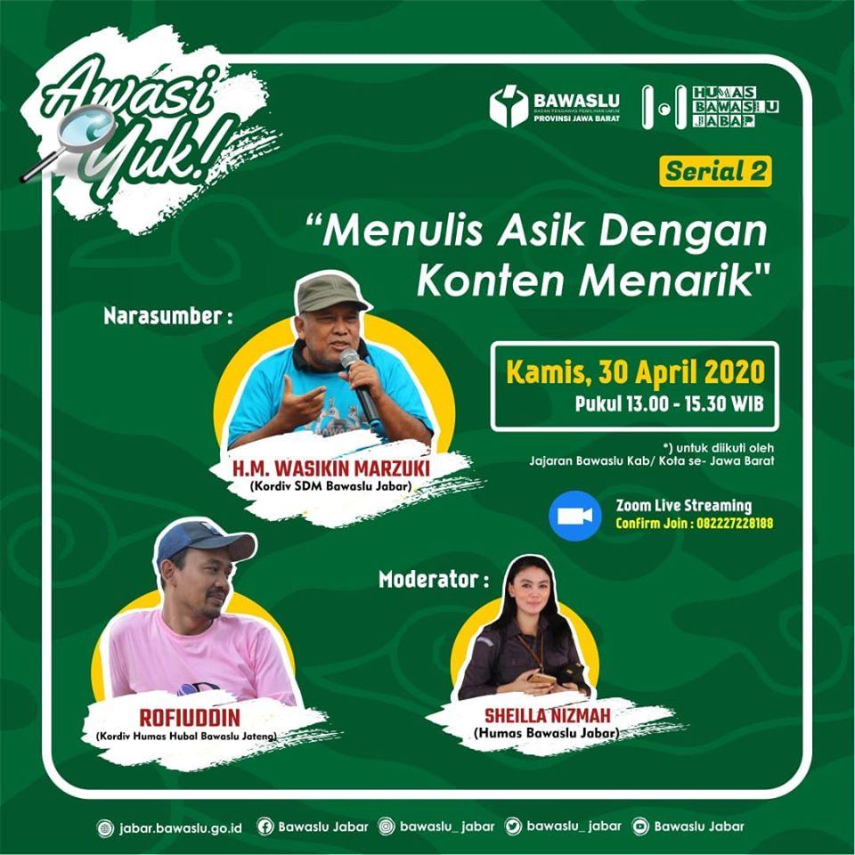 MENULIS ASIK DENGAN KONTEN MENARIK
