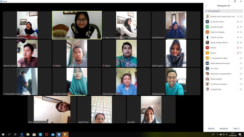WORK FROM HOME BAWASLU KOTA CIREBON 7 APRIL 2020