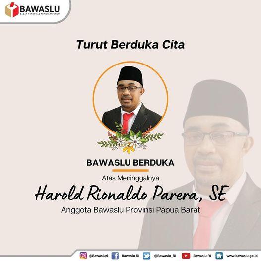 TURUT BERDUKA CITA ATAS MENINGGALNYA HAROLD RIONALDO PARERA