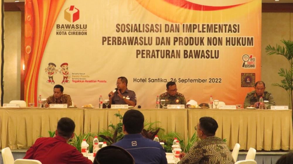 Sosialisasi Implementasi Perbawaslu dan Produk Non Hukum Peraturan Bawaslu