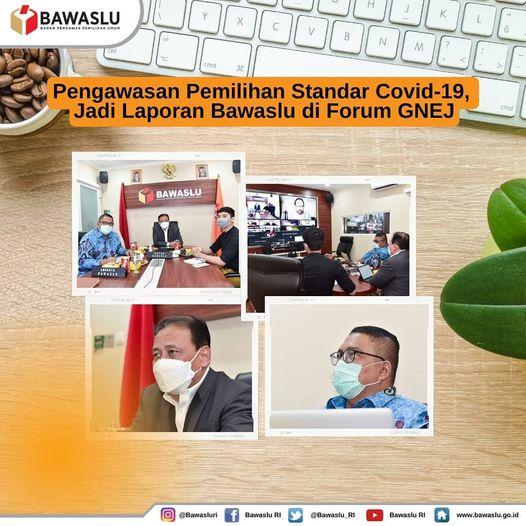BAWASLU MENYAMPAIKAN HASIL EVALUASI PENGAWASAN PELAKSANAAN PEMILIHAN SERENTAK TAHUN 2020