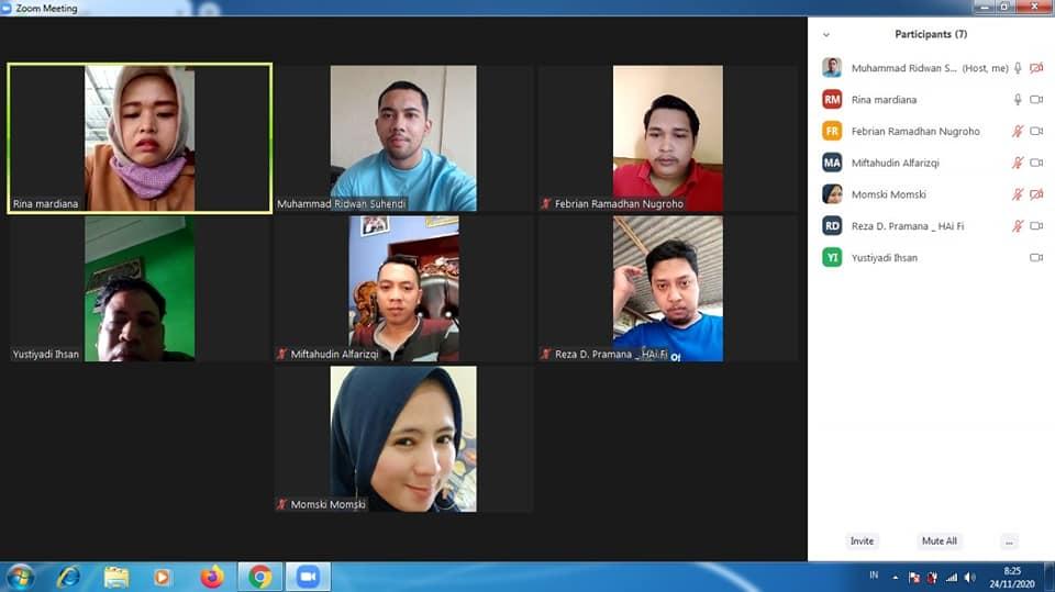 WORK FROM HOME BAWASLU KOTA CIREBON, 24 NOVEMBER 2020