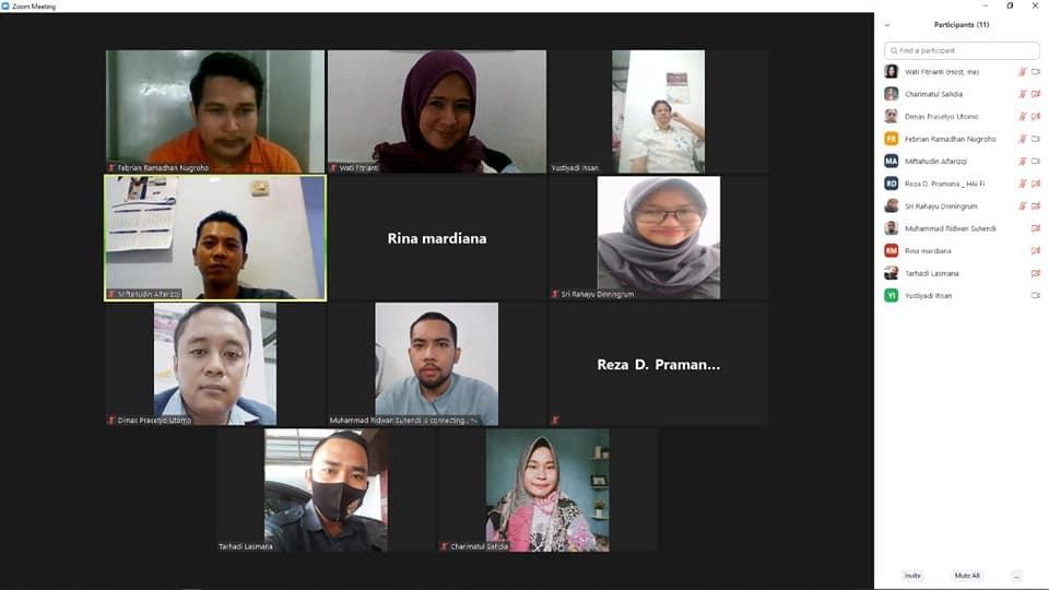 WORK FROM HOME BAWASLU KOTA CIREBON, 2 FEBRUARI 2021
