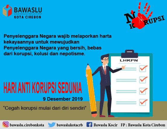 HARI ANTI KORUPSI SEDUNIA