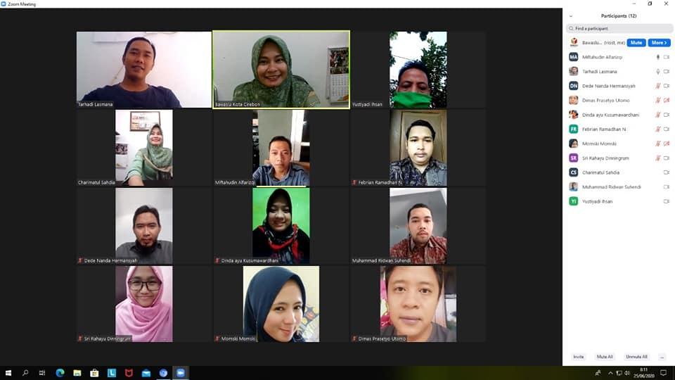 WORK FROM HOME BAWASLU KOTA CIREBON 25 JUNI 2020