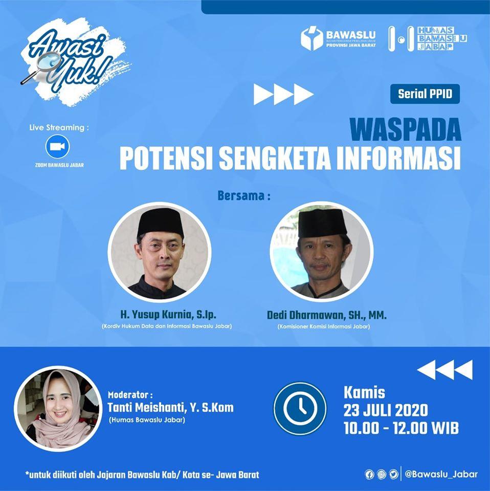 SERIAL PPID WASPADA POTENSI SENGKETA INFORMASI
