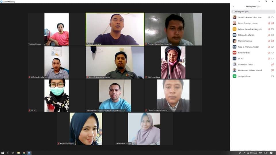 WORK FROM HOME BAWASLU KOTA CIREBON, 21 OKTOBER 2020