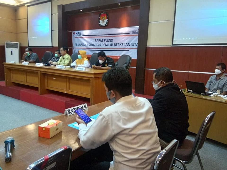RAPAT PLENO TERKAIT REKAPITULASI DAFTAR PEMILIH BERKELANJUTAN TAHUN 2021 PERIODE JANUARI