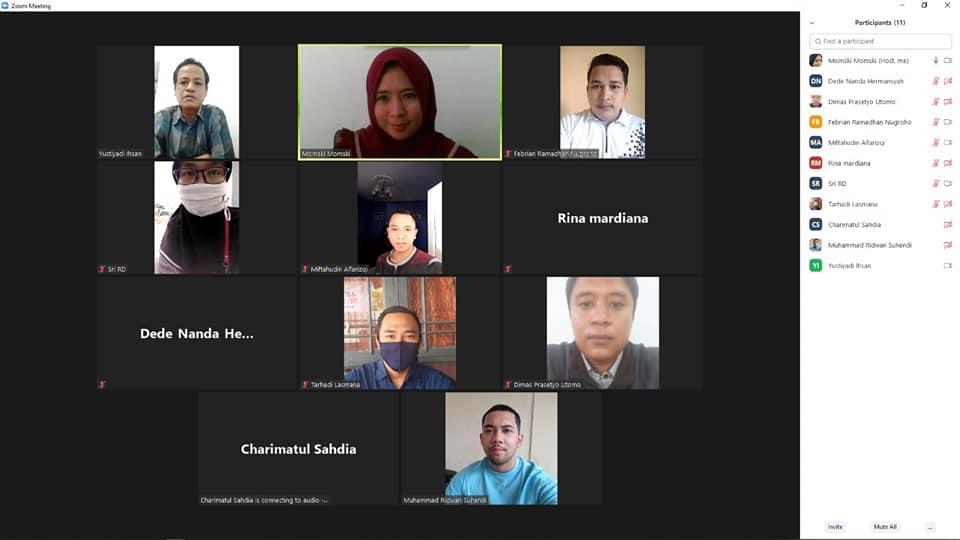 WORK FROM HOME BAWASLU KOTA CIREBON, 5 OKTOBER 2020