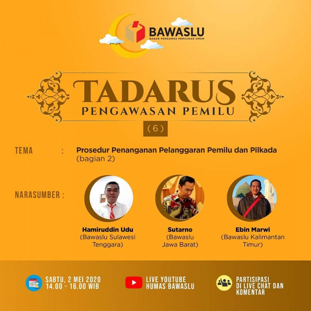 TADARUS PENGAWASAN PEMILU (6)