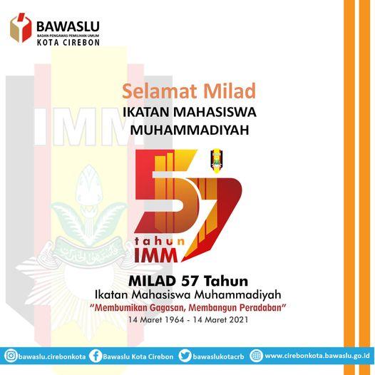 SELAMAT MILAD IKATAN MAHASISWA MUHAMMADIYAH