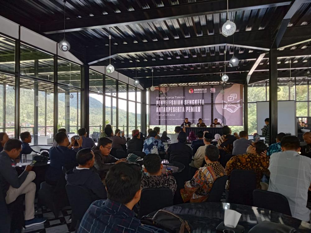 Rakernis Penyelesaian Sengketa Proses Antar Peserta Pemilu 2024