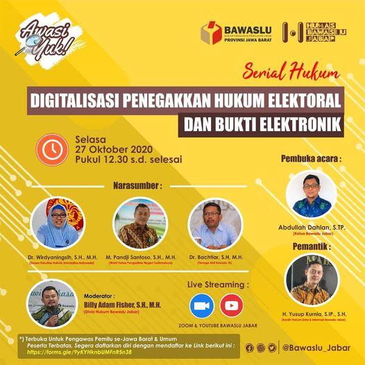 DIGITALISASI PENEGAKKAN HUKUM ELEKTORAL DAN BUKTI ELEKTRONIK