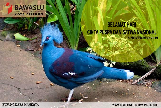 SELAMAT HARI CINTA PUSPA DAN SATWA NASIONAL