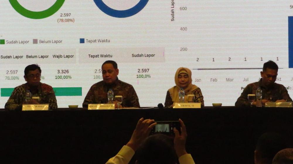 Ciptakan Transparansi. Bawaslu Kota Cirebon Pastikan 100% LHKPN Tahun 2022