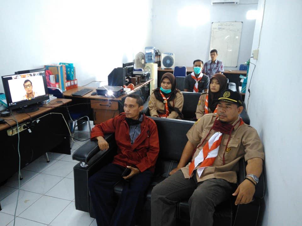 PEMBUKAAN DIKLATSAR SAKA ADHYASTA OEMILU TINGKAT JAWA BARAT TAHUN 2020