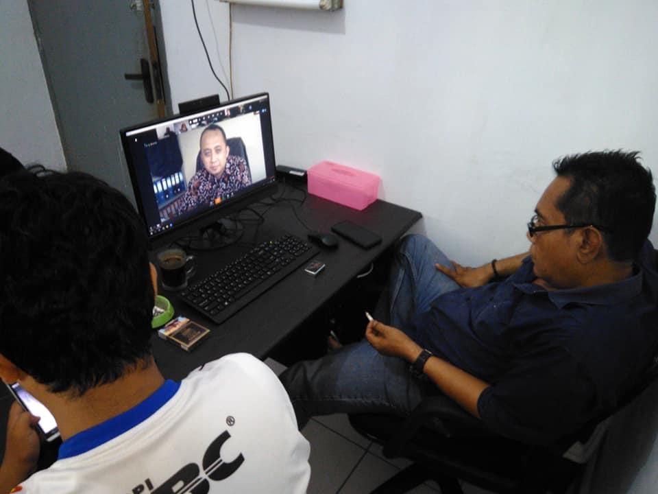 VIDEO CONFERENCE PEMBAHASAN VERIFIKASI ADMINISTRASI SKPP DARING