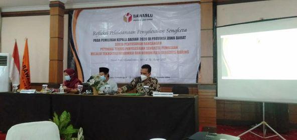 REFLEKSI PELAKSANAAN PENYELESAIAN SENGKETA PADA PILKADA 2020 DI PROVINSI JAWA BARAT