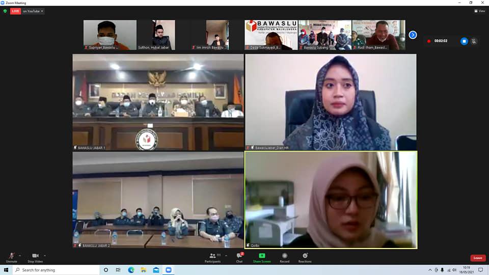 HALAL BIHALAL KELUARGA BESAR PENGAWAS PEMILU SE-PROVINSI JAWA BARAT